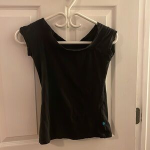 Garage Black Off Shoulder Top XS